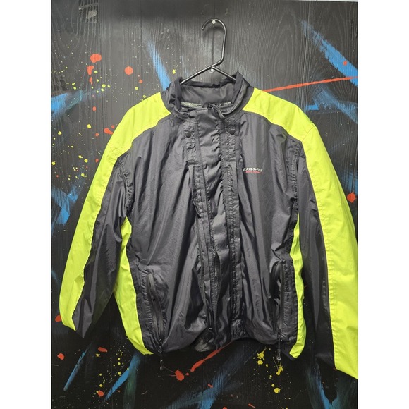 OLYMPIA MENS LARGE MOTORCYCLE‎ JACKET / LINER RIPSTOP REFLECTIVE - Picture 1 of 7